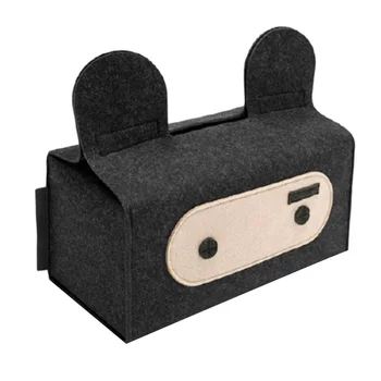 

Minimalist Felt Tissue Box Environmentally Friendly Carton Storage Box Storage Bag