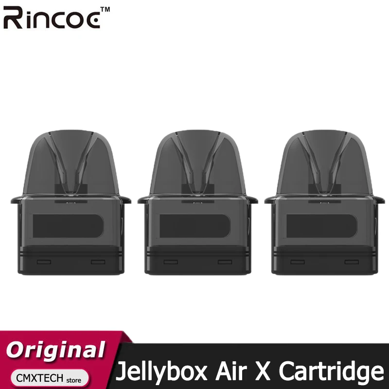 Tanio 3 sztuk/partia Rincoe Jellybox Air X Cartridge 3.5ml pusty sklep