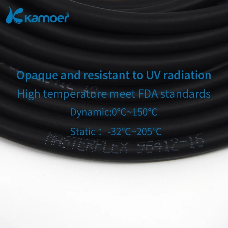 Kamoer Saint-Gobain Masterflex tube Peristaltic Pump Viton Tube with High Chemical Resistance and Excellent Corrosion Resistance