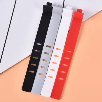 

2PCS Silicone Phone Data Cable Winder Earphone Clip Charger Organizer Cable Tie 9*1cm New
