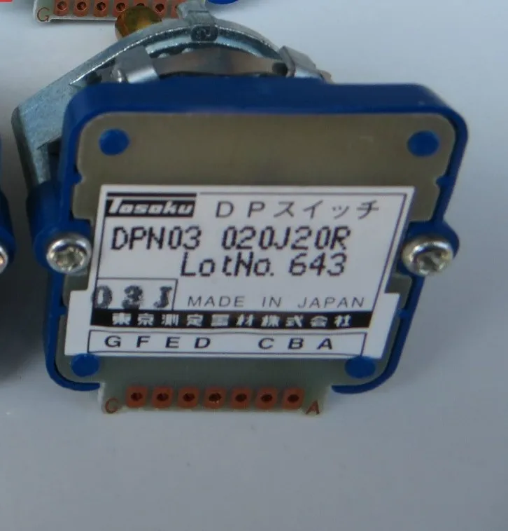 03J вращающиеся переключатели ленточный переключатель TOSOKU DPN03 202j20r CNC ручка панели