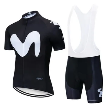 

Brand Movistaring 2020 summer Cycling suit breathable mountain cycling suit mountain cycling suit maillot clothes cycling suit