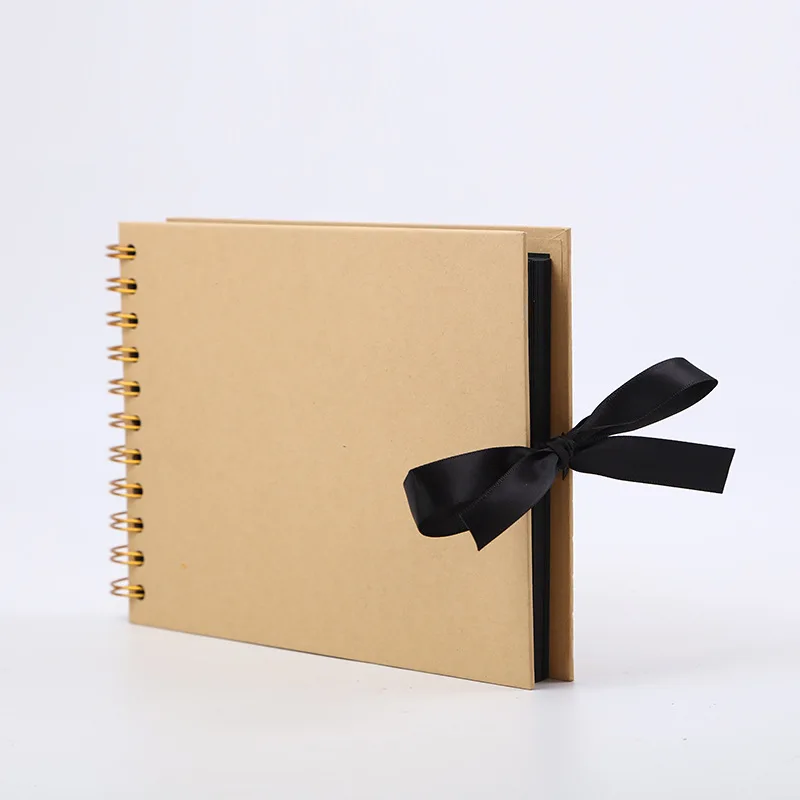 

New 2019 Butterfly Knot DIY Handmade Ribbon Album Scrapbook Craft Paper Album