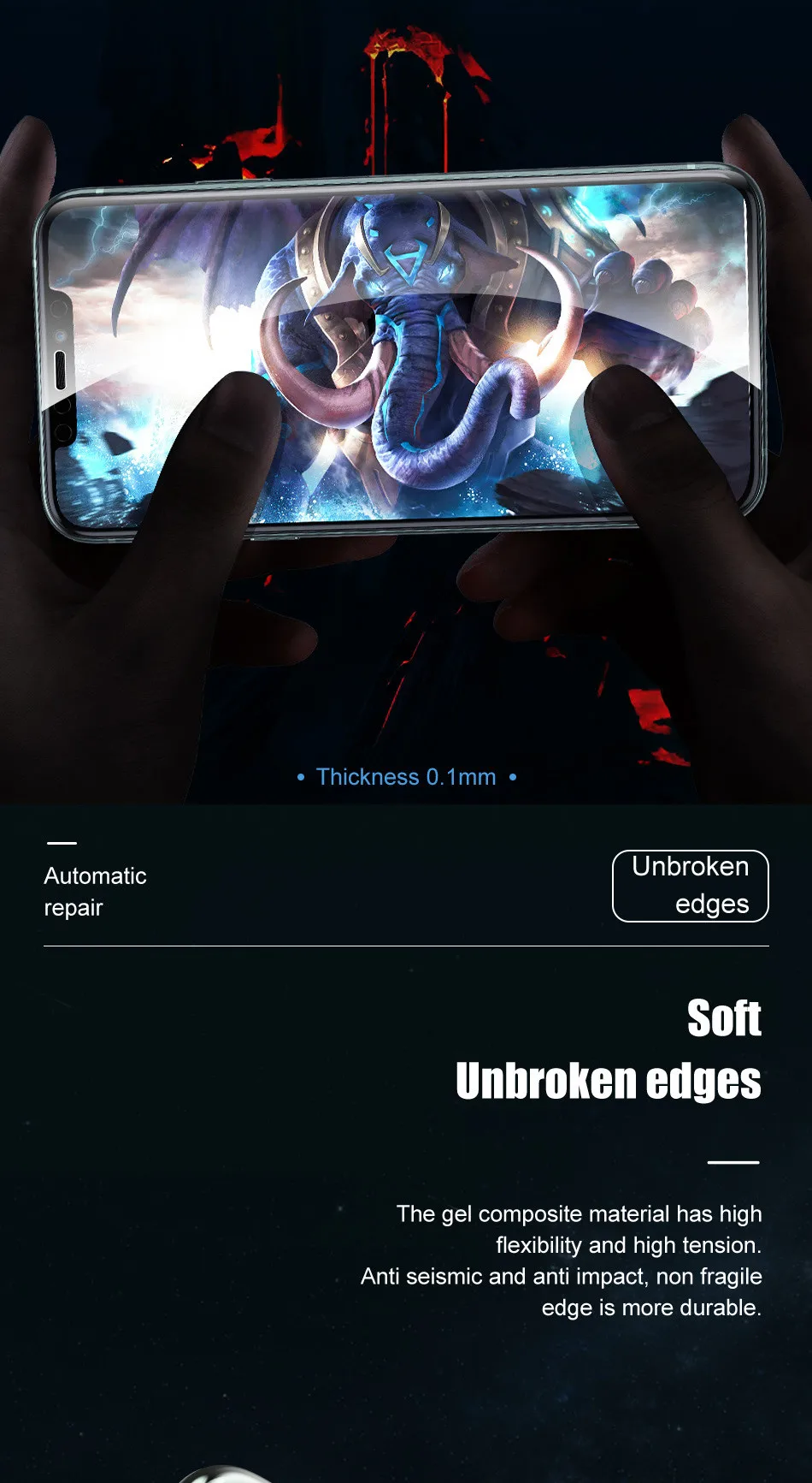 2 в 1 защита экрана объектива камеры для iPhone 11 Pro Max XR XS Гидрогелевая пленка для iPhone 7 8 6 6s Plus X XS Max пленка не стекло