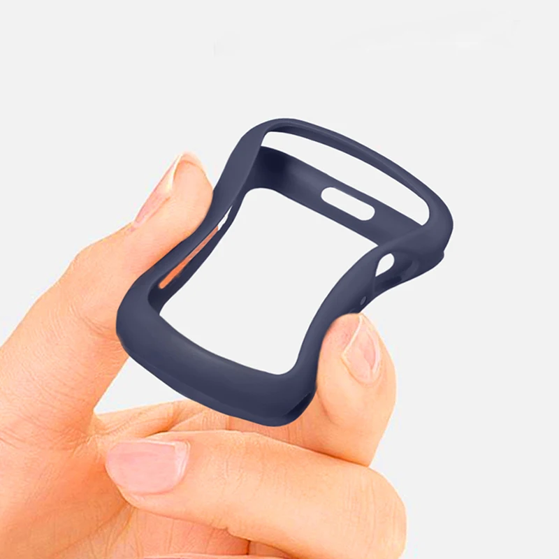 \ Матовый ТПУ чехол для Apple Watch Series 5 4 44 мм 40 мм цветная крышка полная защитная оболочка для iWatch 5 4 40 мм 44 мм бампер для часов