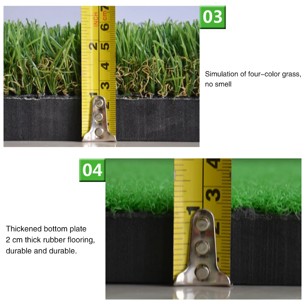 Нейлоновый Тренировочный Коврик для гольфа, тройник для игры в гольф, полезный коврик для ударов, резиновый зеленый прочный наружный искусственный тренировочный газон