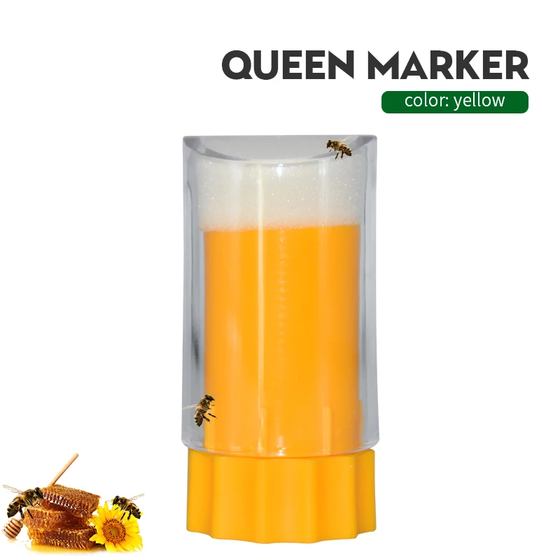 Воздухопроницаемая маркировочная клетка Bee Queen пластиковая Нетоксичная и