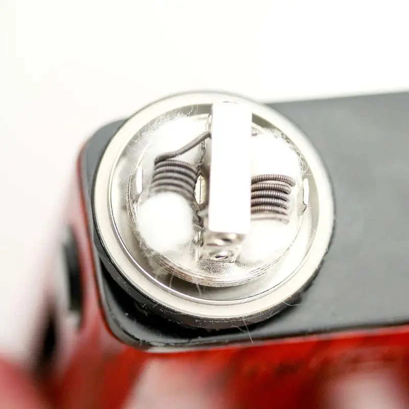 4 мл перестраиваемый атомайзер Vape Wire Coil Cotton Drop RDTA Tank для King Dual RTA|Системы