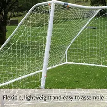 3 m X 2 m Training Football Net Sturdy and Durable Polypropylene Net Training Tool Football Gate Goal Post Net Ball Pump Soccer