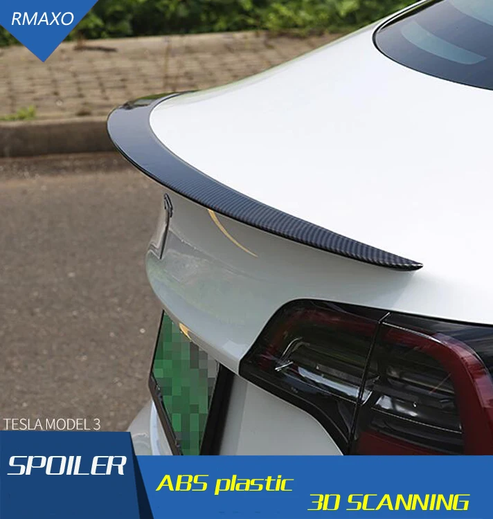 Спойлер для Tesla model S 2012 2018 Высококачественный спойлер из углеродного волокна s