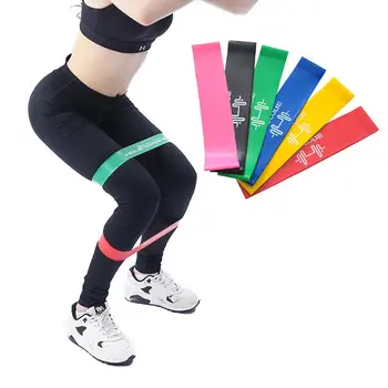 

Elastic Gymnastic band Training Gum Fitness Equipment Workout Resistance Bands Latex Fitness Bands for Sports Exercise