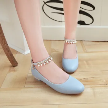

Big Size ladies high heels women shoes woman pumps Shallow-mouthed single-shoe woman