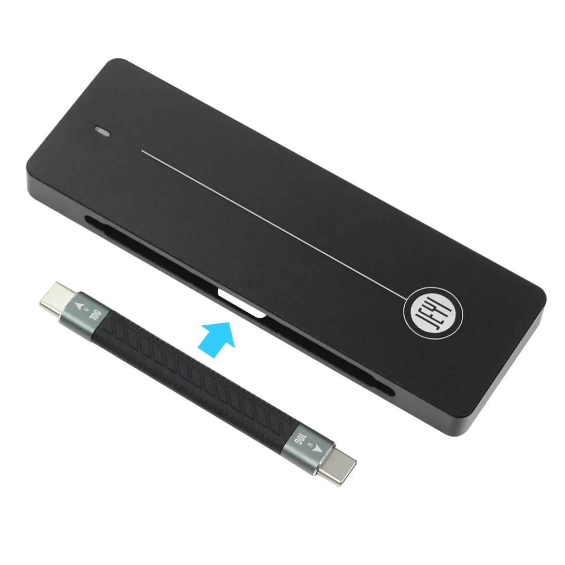 JEYI BIGMACi9 корпус для жесткого диска мобильная коробка чехол на HDD NVME алюминиевый