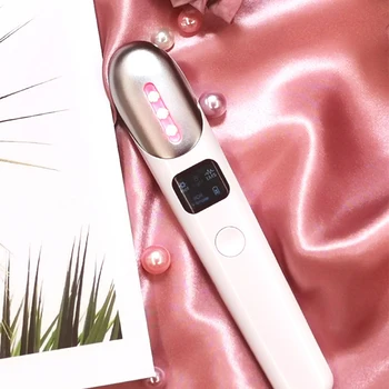 

Mini Electric Red Light Eye Face Massager Anti-Ageing Wrinkle Dark Circle Pen Vibration Hot Compress EMS Eye Care Tool Stick
