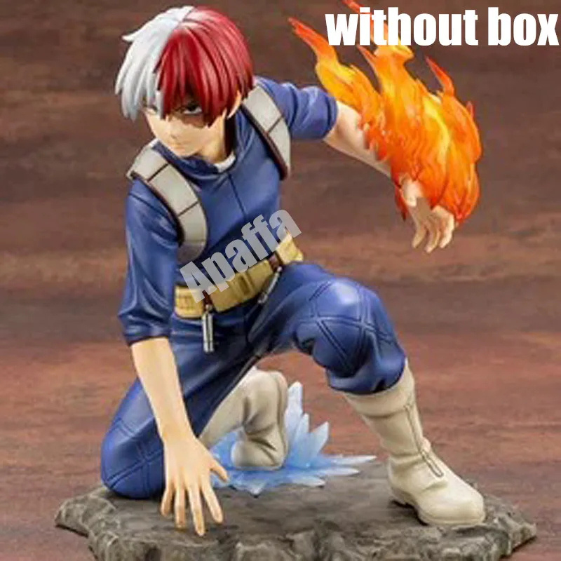 16 см супер герой комикс мой герой Academy Boku no Hero Tomy аниме статуя ARTFX J шото Тодороки фигурка модель игрушки - Цвет: without box