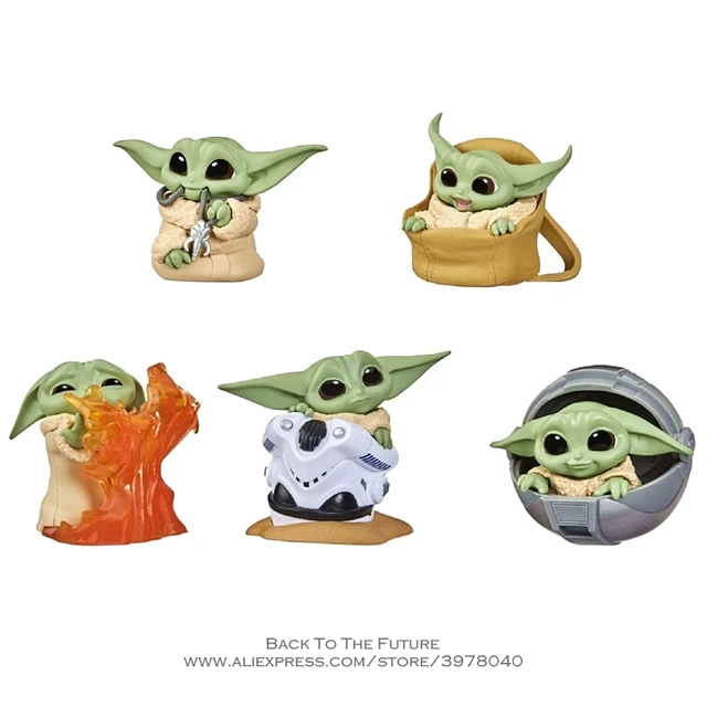 Disney Star Wars 4-6cm Toy Master Baby Yoda Darth PVC Action Figure Anime Figures Collection mini Toy model for children gift 1