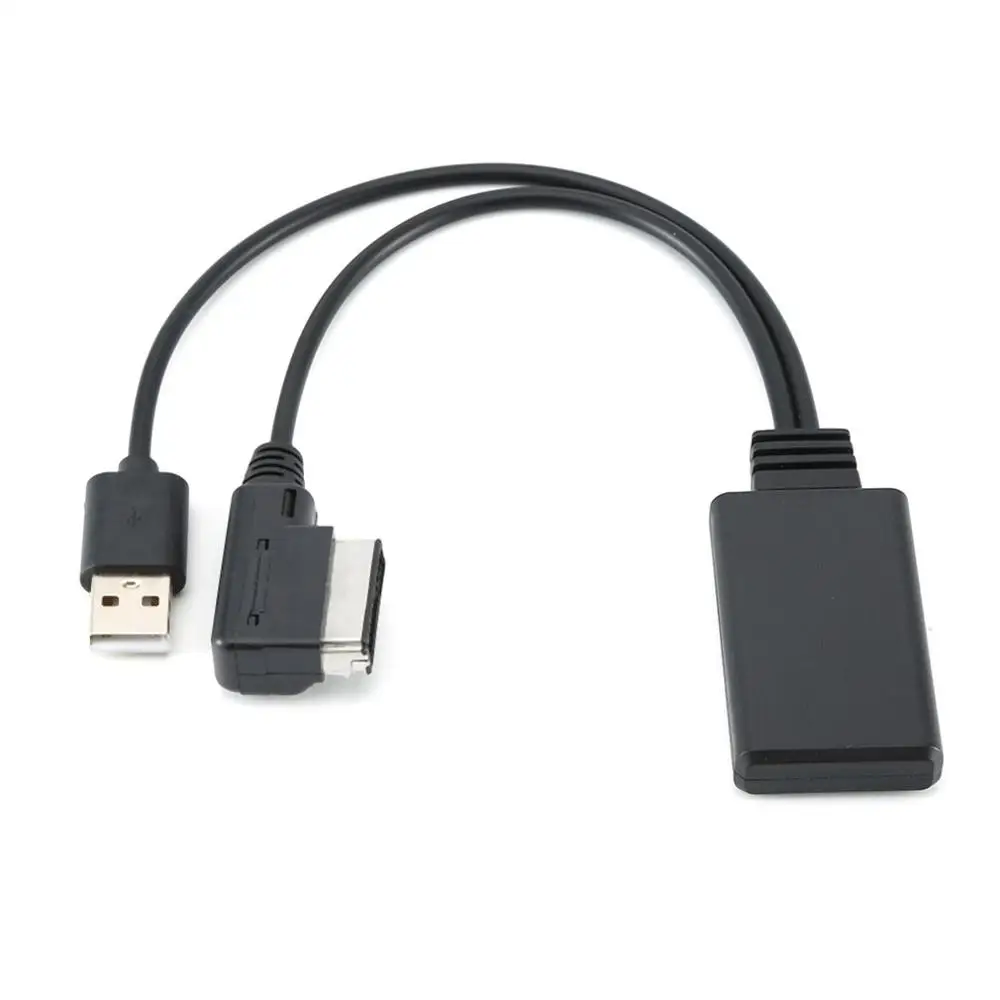 

For AUDI A5 8T A6 4F A8 4E Q7 7L Mini Wireless Bluetooth USB AUX Adapter Cable Music Audio Receiver Adapter for AMI MMI 2G