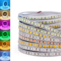 5054 LED Strip 12V 120LEDs/m IP21 IP65 Waterproof Flexible Ribbon Tape Light Lamp with DC Connector Warm White Cold White Blue 1