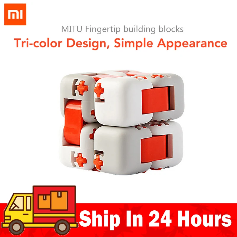 

100% Original Xiaomi Mitu Cube Spinner Finger Bricks Mini Intelligence Toys Smart Finger Toys Portable Xiaomi Smart Gift for Kid