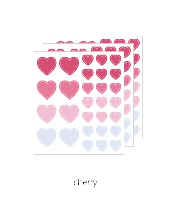 cherry 3 шт./упак. Kawaii милый маленький Любовь маркер стикер Наклейки для дневника DIY стикер s Скрапбукинг пуля школьный журнал канцелярские принадлежности sl2166 - Цвет: cherry
