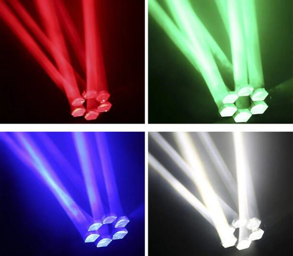 Jeu De Lumière PPL B-EYE LED – Moving Head 6x15W, Effet Beam, Ouvert Jamais Utilisé