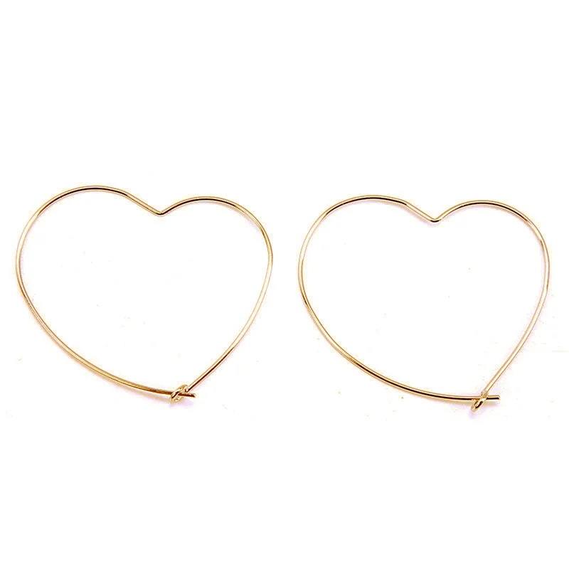 Pierced Golden Распродажа, женские серьги, не пирсинг, весенние клипсы для ушей, не отверстие для ушей, клипсы для ушей, 1 пара, панк, Женские Ювелирные аксессуары, 5 цветов - Окраска металла: Pierced Golden