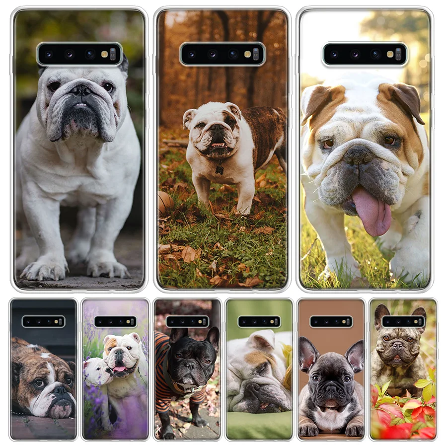 

Lovely Pet Dog Pitbull Bulldog Soft Soft Phone Case for Samsung Galaxy A51 A71 A41 A31 A21S A11 A10 A20E A30 A40 A50 A70 A6 A7