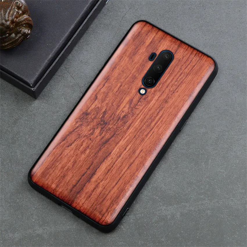 Oneplus 7 t чехол one plus 7 t pro Чехол пластиковый резной деревянный ящик coque boogic Oneplus 7 t Oneplus 7 pro Чехол по индивидуальному заказу - Цвет: 3