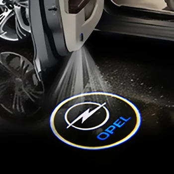 

2pcs Car Logo LED Door Welcome Logo Light for Opel Astra H G J Insignia Mokka Zafira Corsa Vectra C D Car Accessories Interior