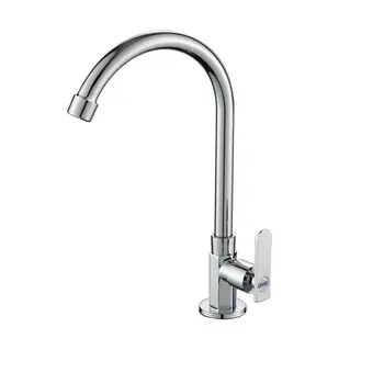 

Kitchen copper faucet faucet for domestic kitchen sink single cold sink faucet Kitchen Faucet practical