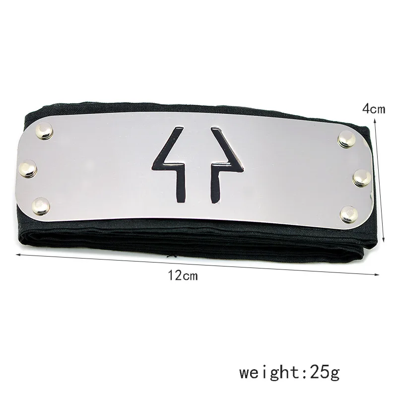 Anime Headband Leaf Village Logo Konoha Cosplay Costume Accessories