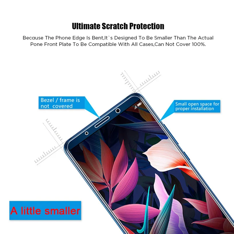 glass cover mobile Tempered glass for huawei p30 p40 pro p50 p40 p20 p30 pro lite E smart 2020 Z S 5G protective glass for Y6 Y7p Y9 Y8p prime 2019 phone screen guard