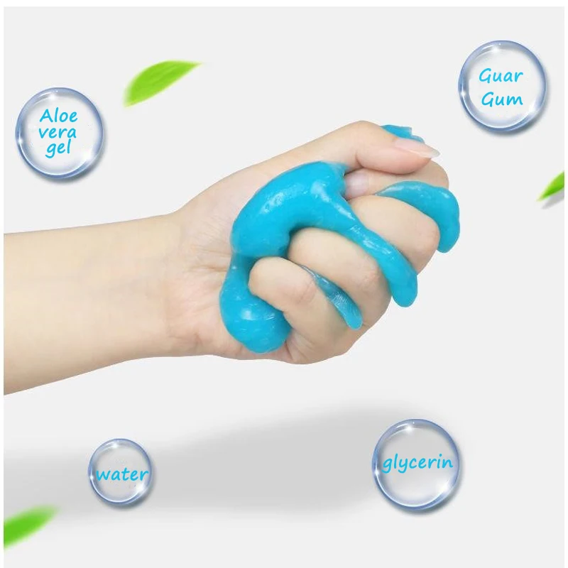 Car cleaning gel 70g Super Auto Car Cleaning Pad Glue Powder Cleaner Magic Cleaner Dust Remover