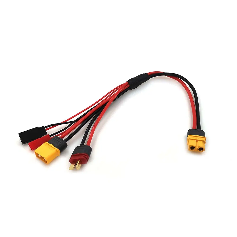 30 см 4в1 зарядное устройство XT60 разъем для T Futaba JST кабель ISDT Hota ToolkitRC FPV Дрон