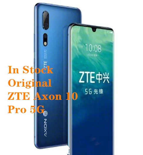 ZTE Axon 10 Pro смартфон с 5 дюймовым дисплеем восьмиядерным процессором Snapdragon 6 47 ОЗУ 12