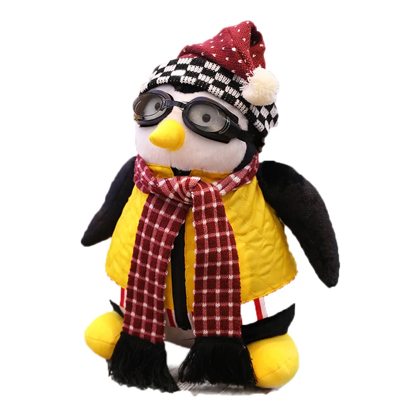 Симпатичные плюшевые игрушки Пингвины 27 47 см для друзей Hugsy серьезная Мода милые