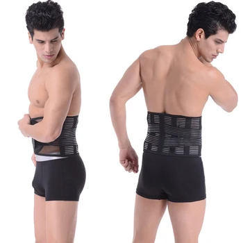 

Unisex Orthopedic Waist Belt Mens Lumbar Orthopedic Corset Back Brace Lower Back & Lumbar Supports Fitness Belt Large Size XXL