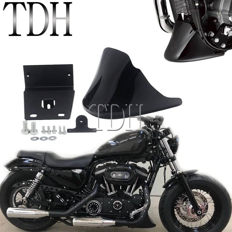 Передний спойлер для мотоцикла брызговик Harley Sportster Iron XL883 XL1200 XL 883 1200 Custom 2004-2020 2019 |