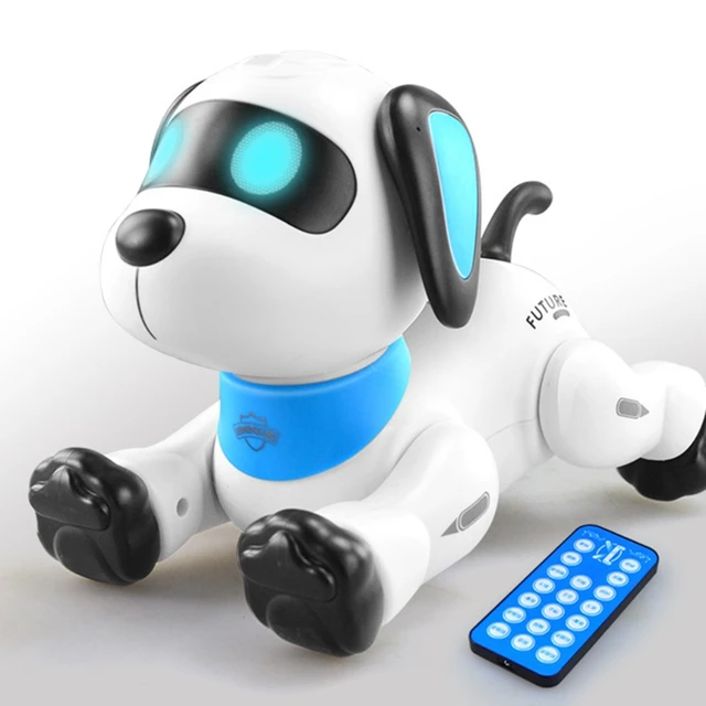 Remote Control Dog RC Robotic Stunt Puppy Voice Control Toys Electronic Pet Dancing Programmable Robot with Sound robot diy  5