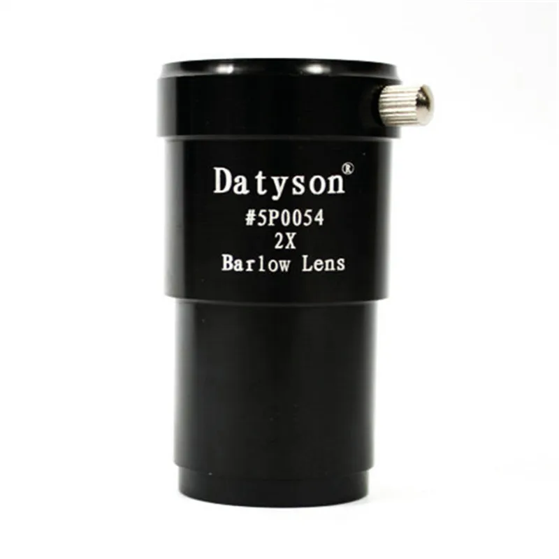 

DatysonAll Metal Barlow Mirror Aluminum Alloy Optical Glass True Membrane Telescope 2X Extender 1.25 Inches 31.7mm 5P0054
