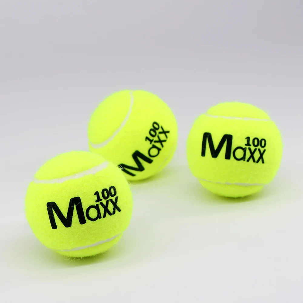 3pcs Training Tennis Adult Youth Professional Training Tennis Ball for Beginner Quality Rubber Suitable for Beginner School Club