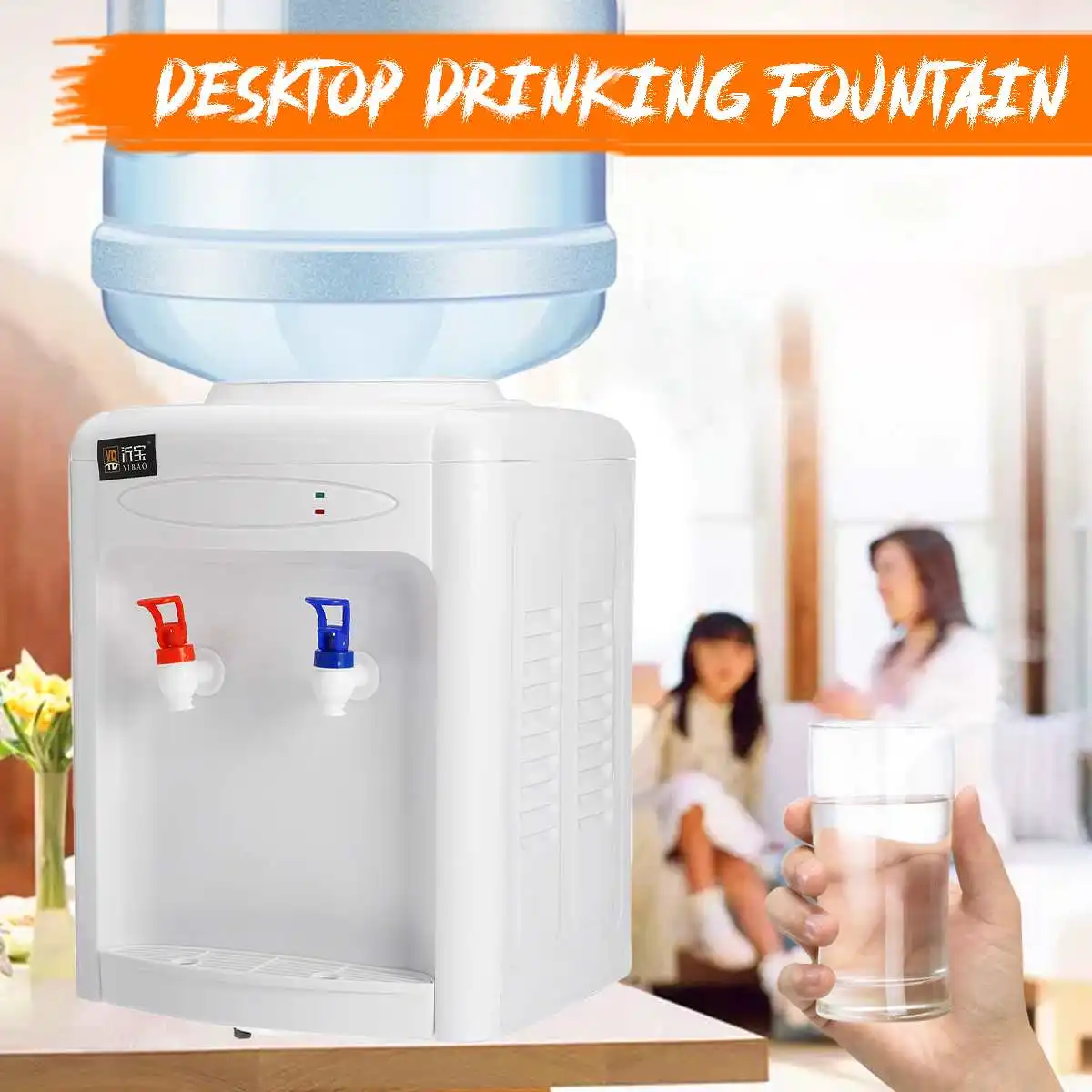 Desktop Cold Water Dispenser Gallon Drinking Bottle Portable