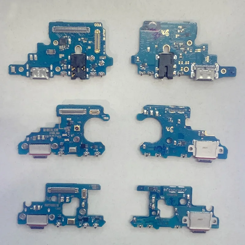 USB Charging Port Connector Board Parts Flex For Samsung Note 10 N970F N975F N976B S10 Lite Note 10 Lite Quick Charge
