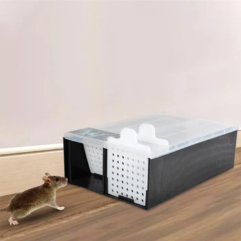 

1PC Large Mouse Cage Continuous Mouse Trap Automatic Mouse Trap Super Strong Mouse Rat Killer Cage Tool