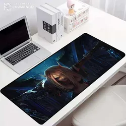 Mundo de warcraft almofada mouse para computador tapete de mesa teclados acessórios pc gamer tapete gaming teclado mausepad mousepad empresa
