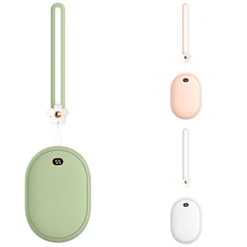 

Portable USB Rechargeable Mini Heater with Temperature Display Travel Creative Warmer Winter Hand Warmer