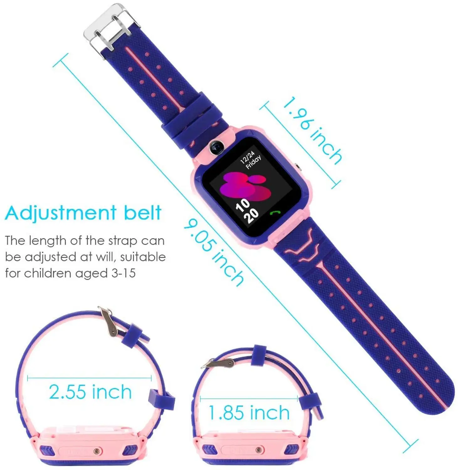 Children's Smart Watch SOS Phone Watch Smartwatch For Kids With Sim Card Photo Waterproof IP67 Kids Gift For IOS Android Children's Smart Watch SOS Phone Watch Smartwatch For Kids With Sim Card Photo Waterproof IP67 Kids Gift For IOS Android