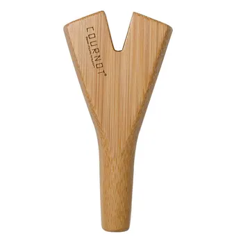 

Creative Double Fork Bamboo Y Shaped Pipe Cigarette Paper Rolling Support Tool Handmade Solid Wood Holder Tube Smoke Supplies