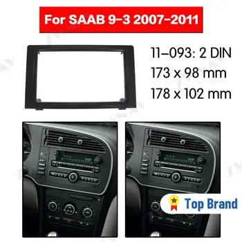 

Car multimedia Player frame For 2007 2008-2011 SAAB 93 2DIN car Audio Panel Mount Installation Dash Frame Adapter car DVD fascia