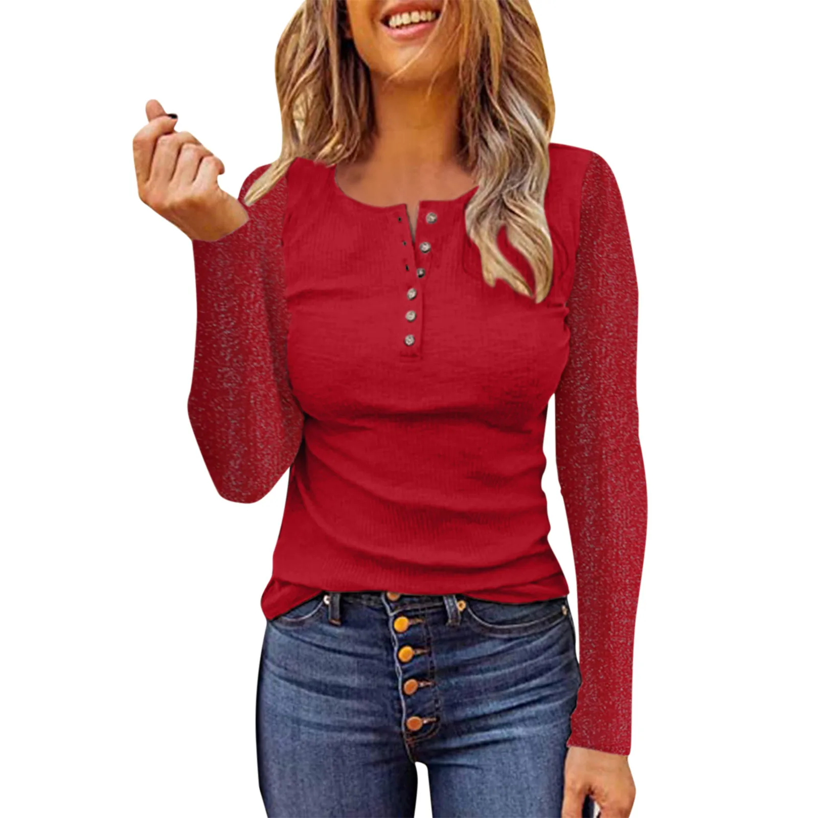 Blouse Shirt Women Sexy Womens Buttons Up V neck Blouses Crop Top Slim